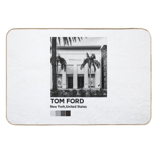 Tom Ford  Fashion Newspaper  Anti-Trip Bath Mat