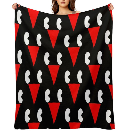 Lil Darkie Merch Lil Darkie Face Logo Gift Halloween Day, Thanksgiving, Christmas Day Versatility Throw Blanket