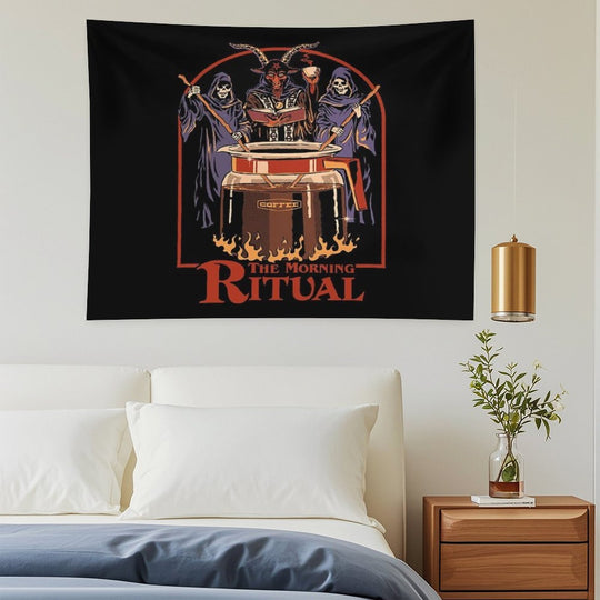 The Morning Ritual Tapestry