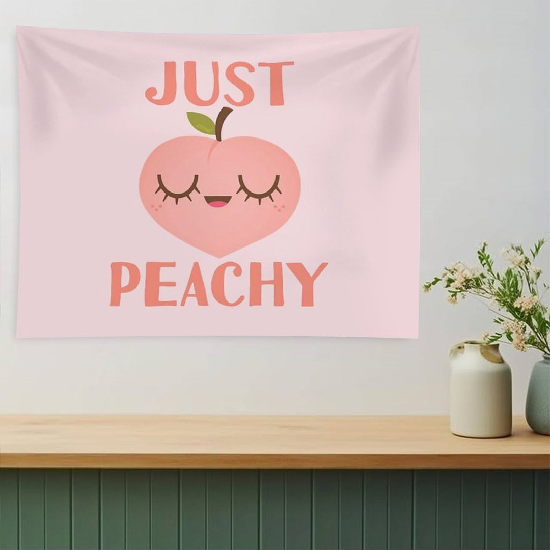 Just Peachy Tapestry