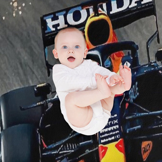 Max Verstappen Sparks  - F1 Comfort Throw Blanket