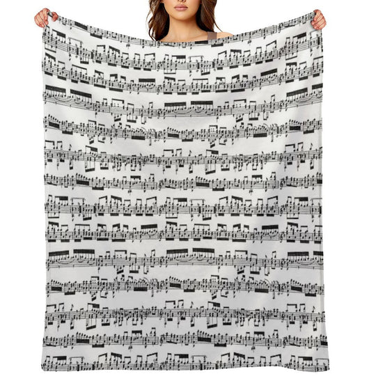Sheet Music Premium Throw Blanket