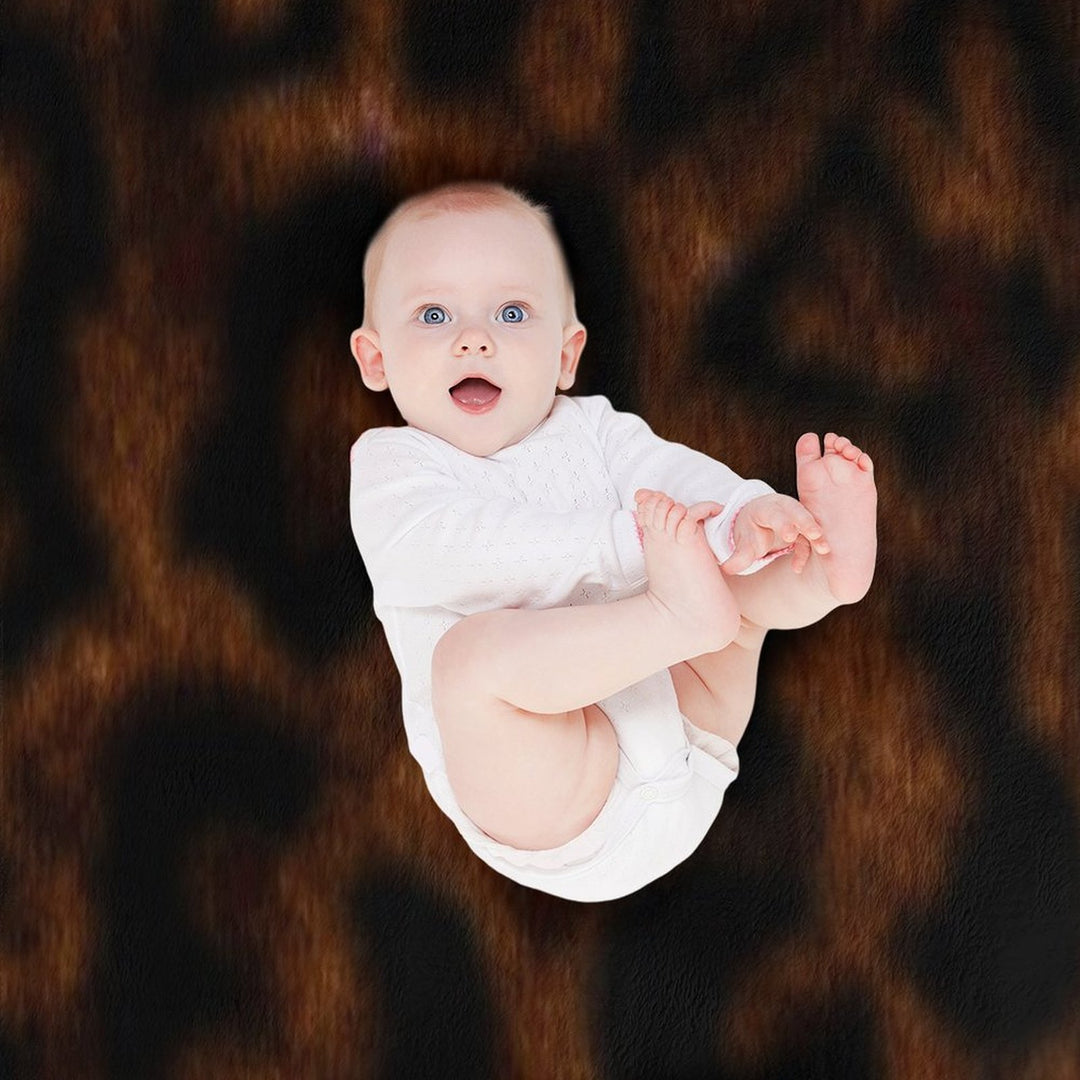 Leopard Print Lightweight Throw Blanket