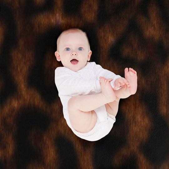 Leopard Print Lightweight Throw Blanket