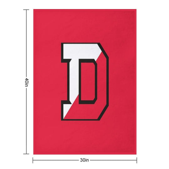 Big Red Granville Denison Sustainable Throw Blanket