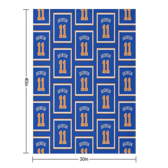 Jalen Brunson - Knicks Compact Throw Blanket
