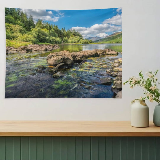Llynau Mymbyr Lake Snowdonia Tapestry