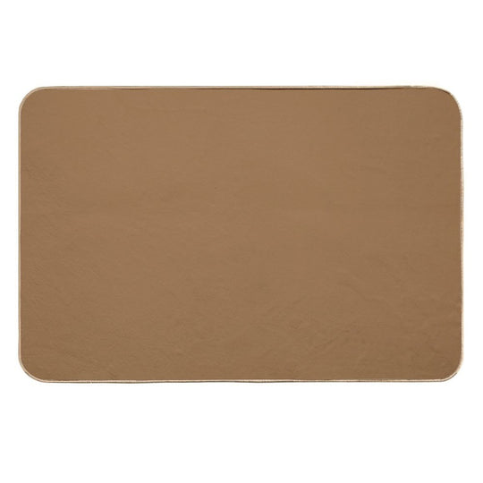 Plain Coffee Brown  Non-Slip Bath Mat