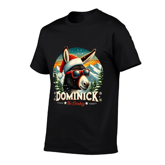 Christmas Xmas Dominick The Donkey Christmas Donkey Cheer  Lightweight T-Shirt