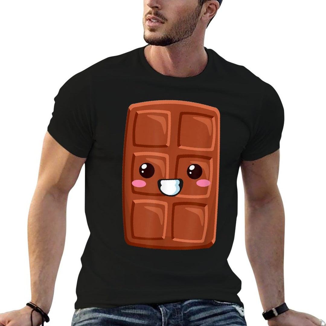Kawaii Halloween Group Costume Party Smores Chocolate Bar  Relaxed-fit T-Shirt