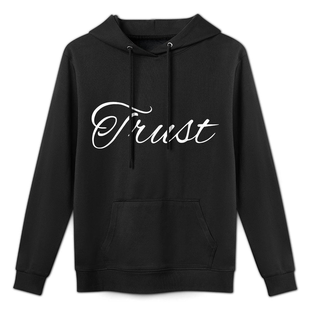 TRUST SHIRT Medium-Weight Fabric Hoodie