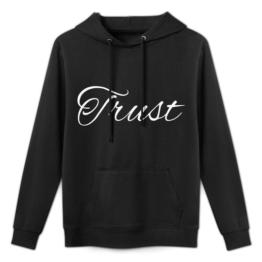 TRUST SHIRT Medium-Weight Fabric Hoodie