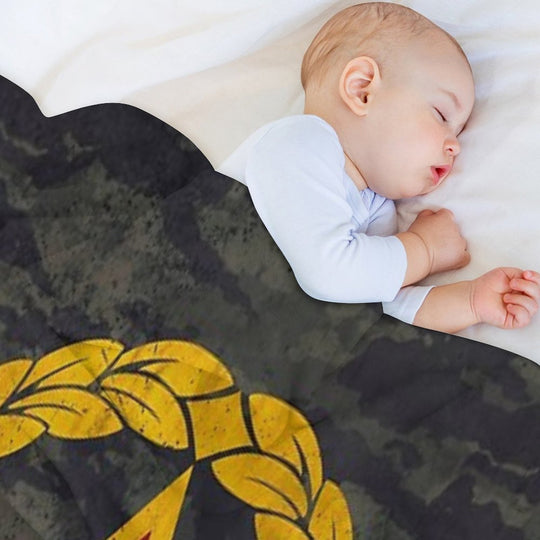 Soviet Union Classic Emblem All-season Throw Blanket