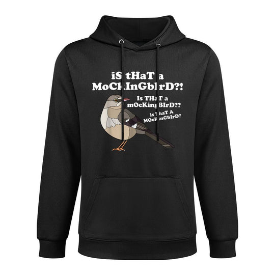 Is That A Mockingbird Funny Mockingbird Meme Machine Washable Hoodie