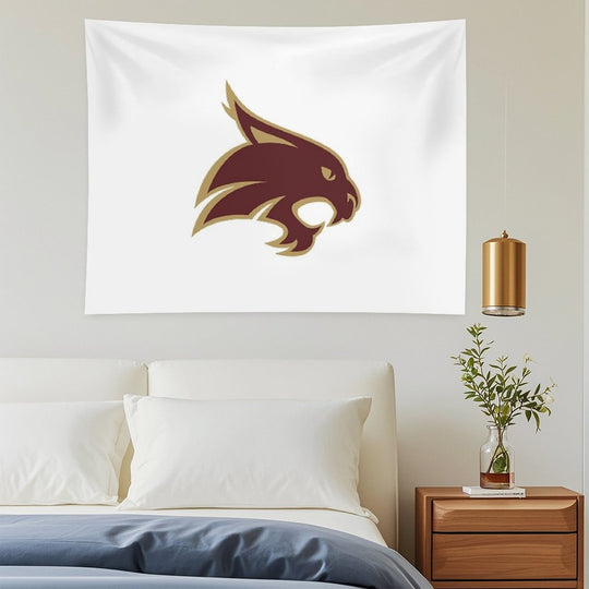 Texas State Bobcat Tapestry