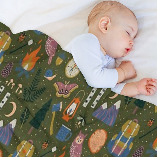 Into The Woods Multi-functional Throw Blanket