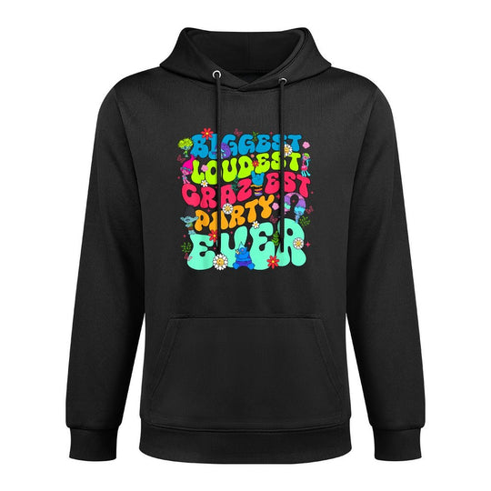 Biggest Loudest Craziest Party Ever,Family Matching Birthday Casual Wear Hoodie