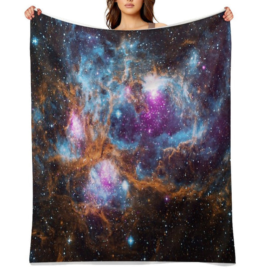 Life And Death Intermingled Comfort Throw Blanket