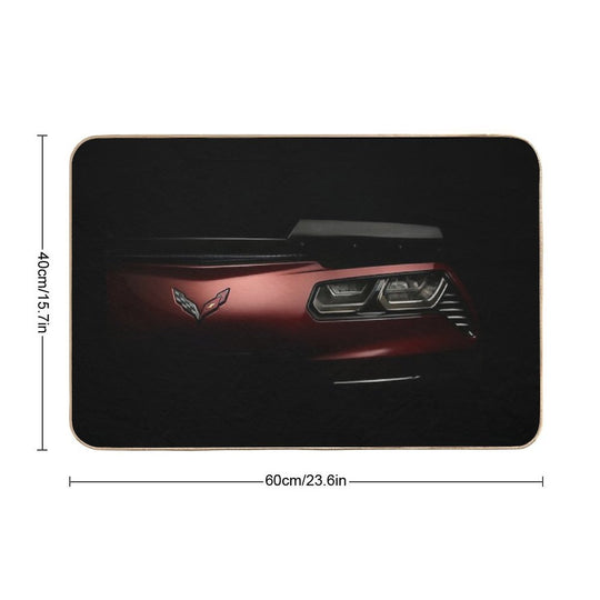 Corvette C7 Z06 Detail 1 - FDL Black  Versatile Bath Mat