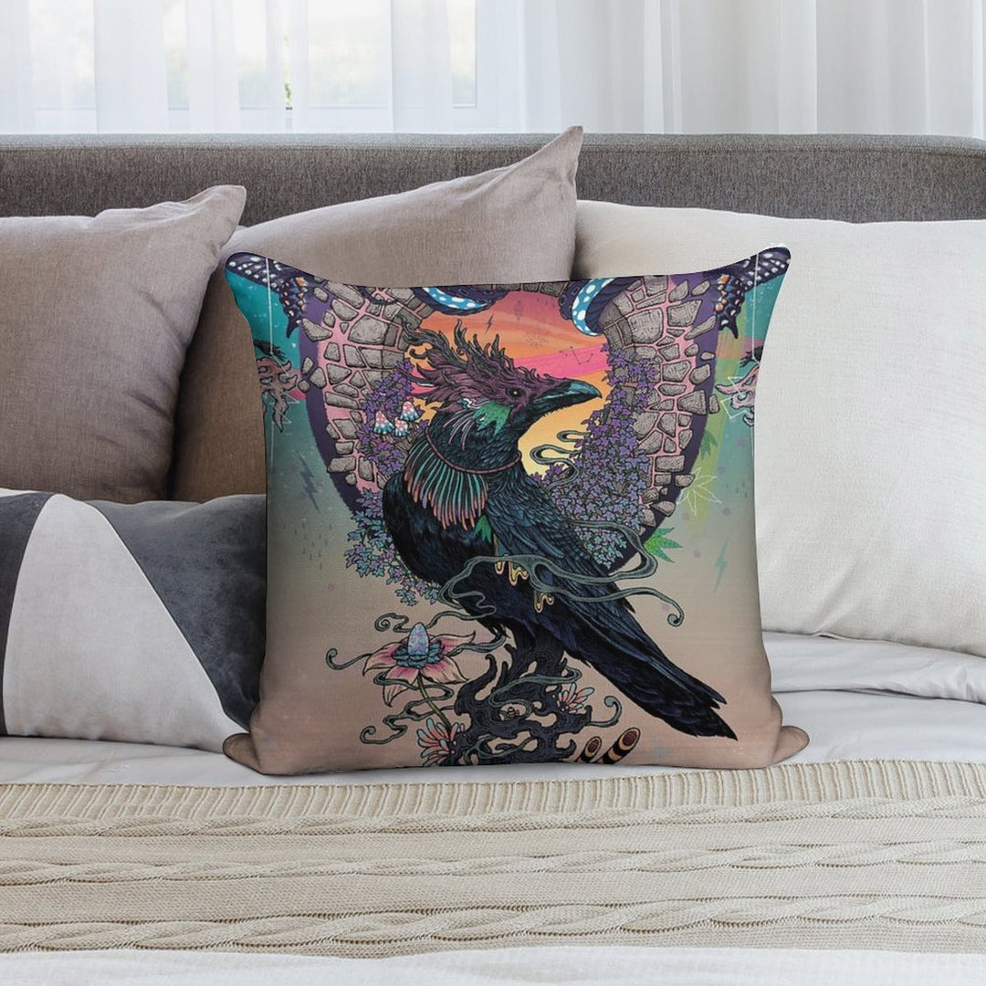 Oracle Soft Hidden Zipper Throw Pillow