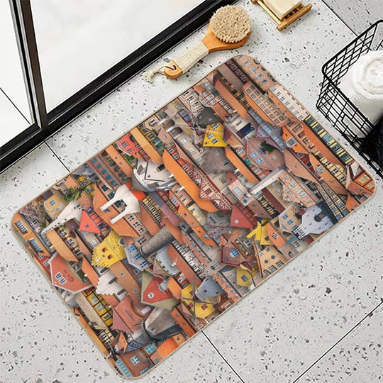 Bornholm in Denmark  Toxin-Free Bath Mat