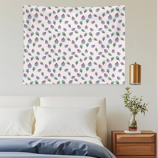 Sweet Smiles – Ice Cream Pattern Tapestry