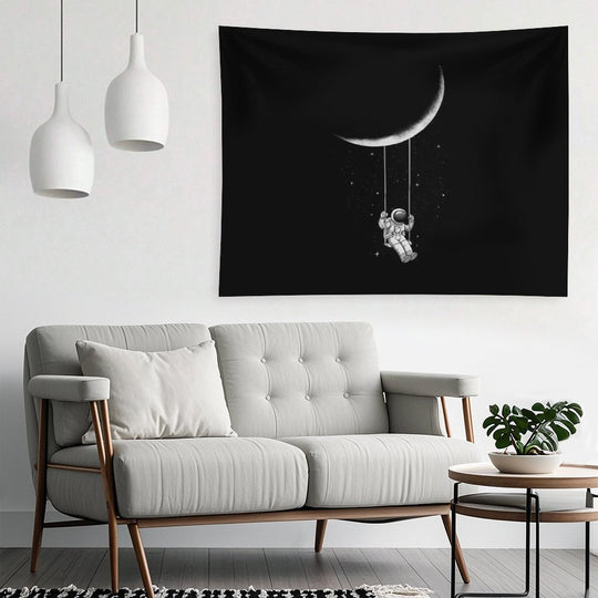 Moon Swing Tapestry