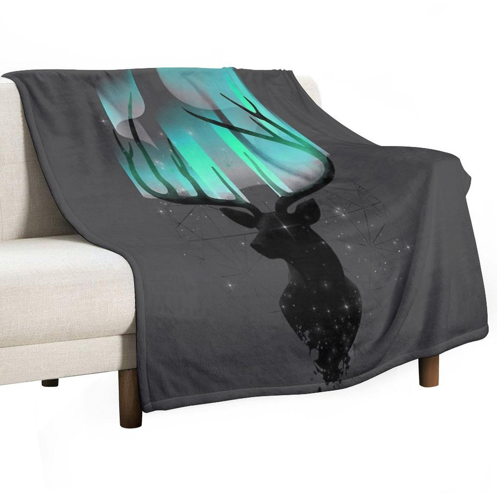 Northern Lights Eco-conscious Throw Blanket