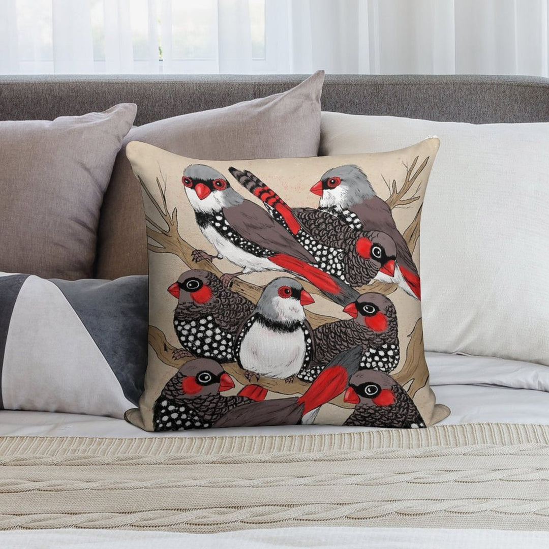 Firetails Soft Decorative Cover Throw Pillow