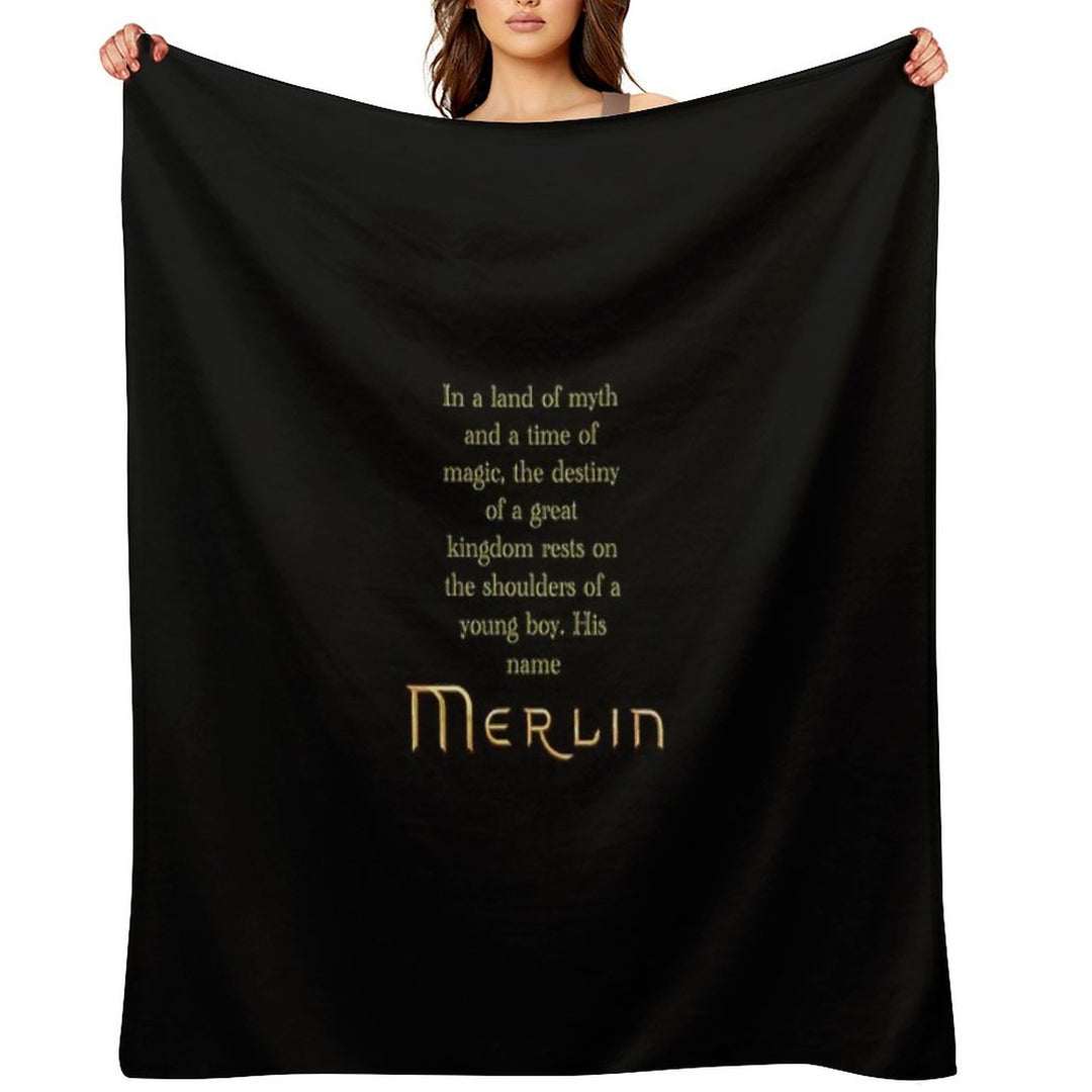 Merlin Intro Sustainable Throw Blanket
