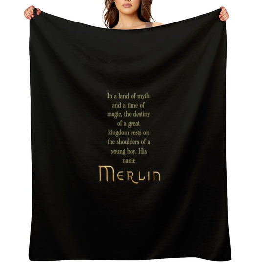 Merlin Intro Sustainable Throw Blanket