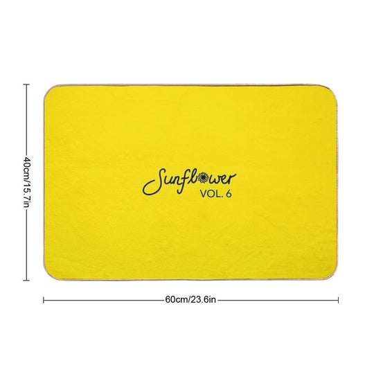 Sunflower Vol. 6 Harry Styles  Rapid-Drying Bath Mat