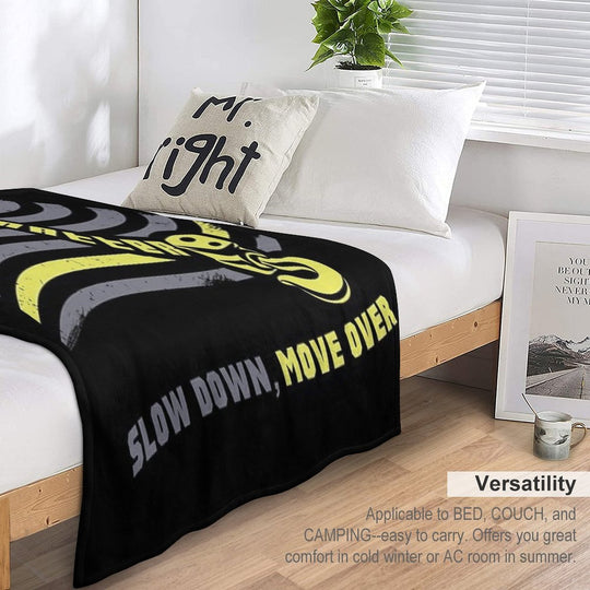 Slow Down Move Over - Tow Truck Operator Gift Comfort Throw Blanket