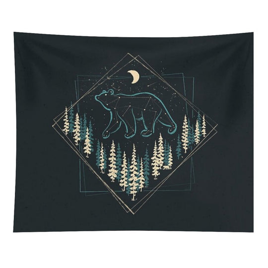 The Heaven's Wild Bear Tapestry