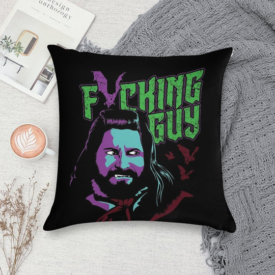 Fricking Guy Soft Gift Ready Throw Pillow