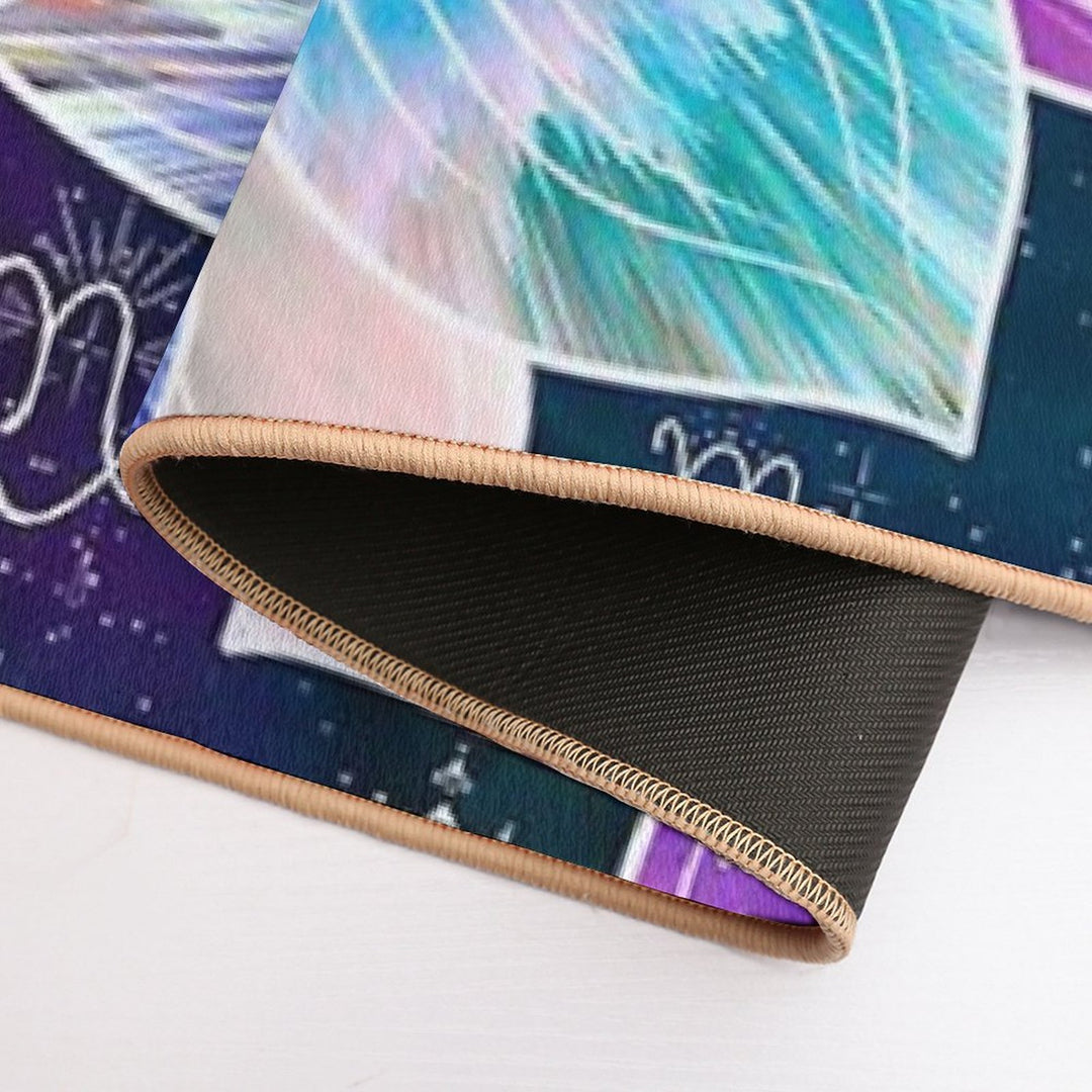 Celestial Lotus  Easy Maintenance Bath Mat