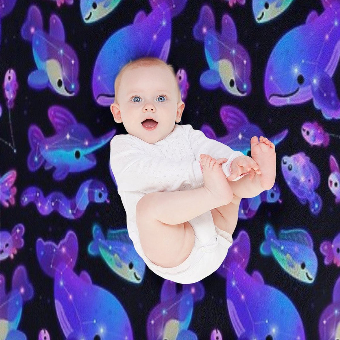 Ocean Constellations Premium Throw Blanket