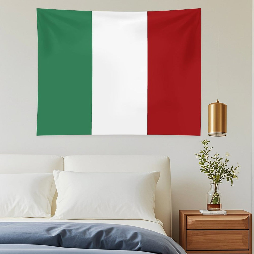 Italian Flag Tapestry