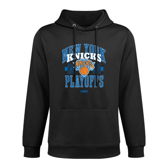 NBA Official New York Knicks 2025 Playoffs Showtime Cotton-Polyester Blend Hoodie