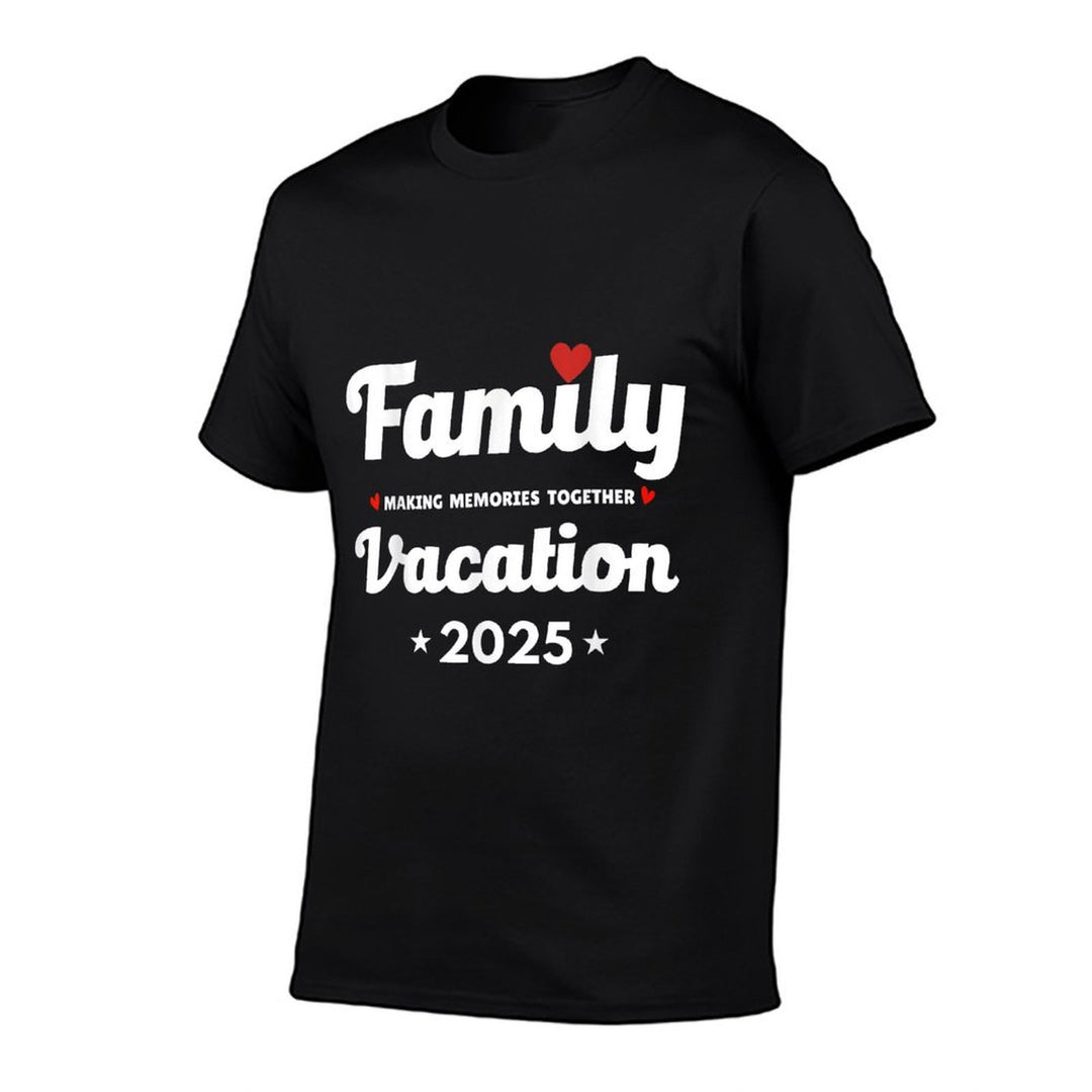 Family Vacation 2025 Making Memories Together Matching Squad  Moisture-wicking T-Shirt