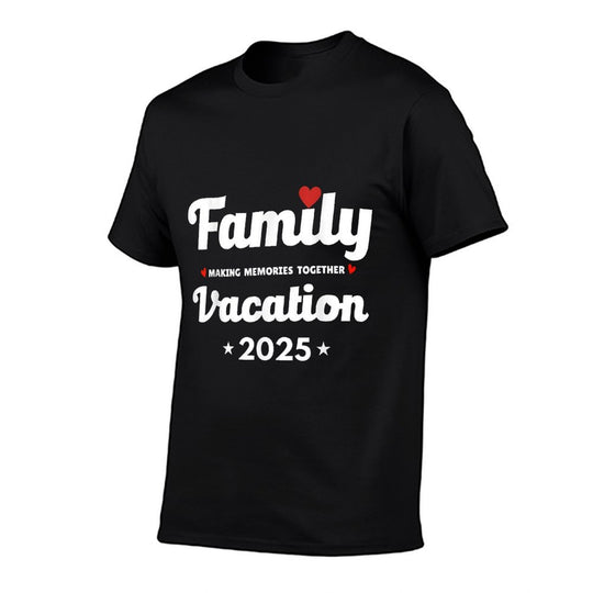 Family Vacation 2025 Making Memories Together Matching Squad  Moisture-wicking T-Shirt