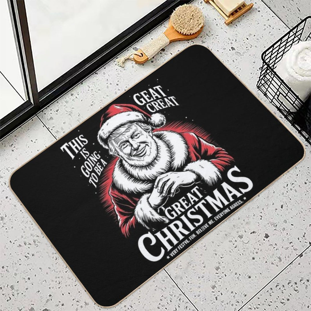 This Is Going To Be A Great Christmas Trump Durable Bath Mat