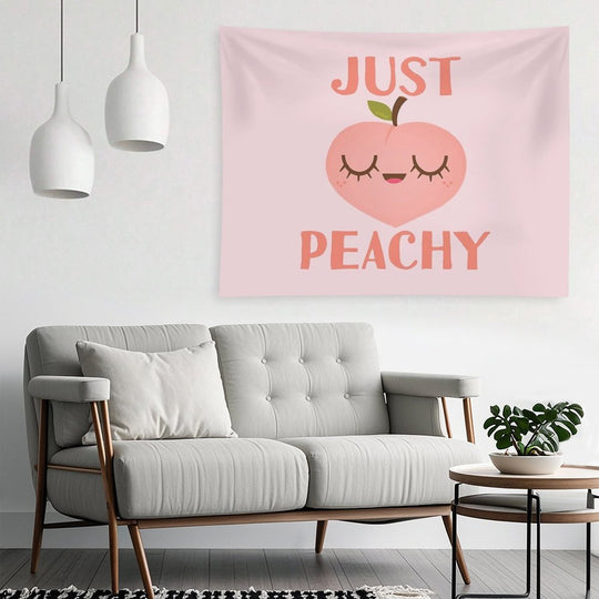 Just Peachy Tapestry