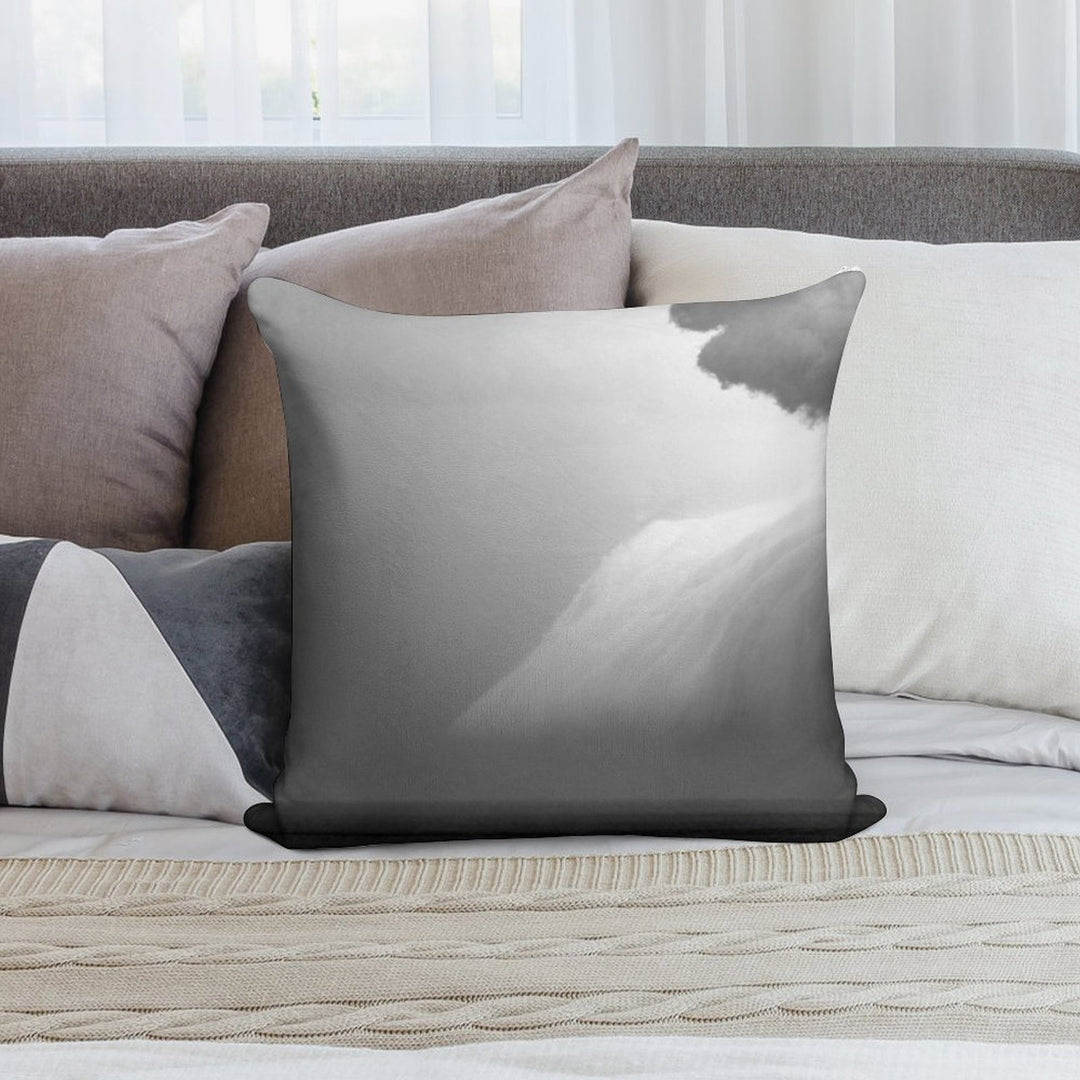 Shelf Cloud in Front of A Southerly Change Soft High-Density Material Throw Pillow