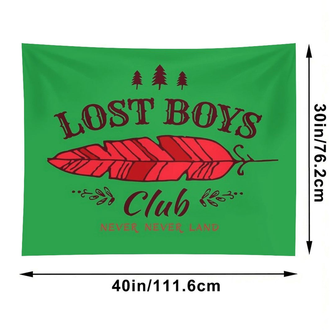 Lost Boys Club  Peter Pan Tapestry