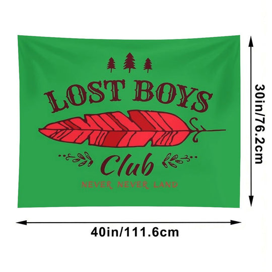 Lost Boys Club  Peter Pan Tapestry
