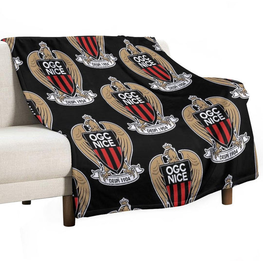 OGC Nice Gift-ready Throw Blanket