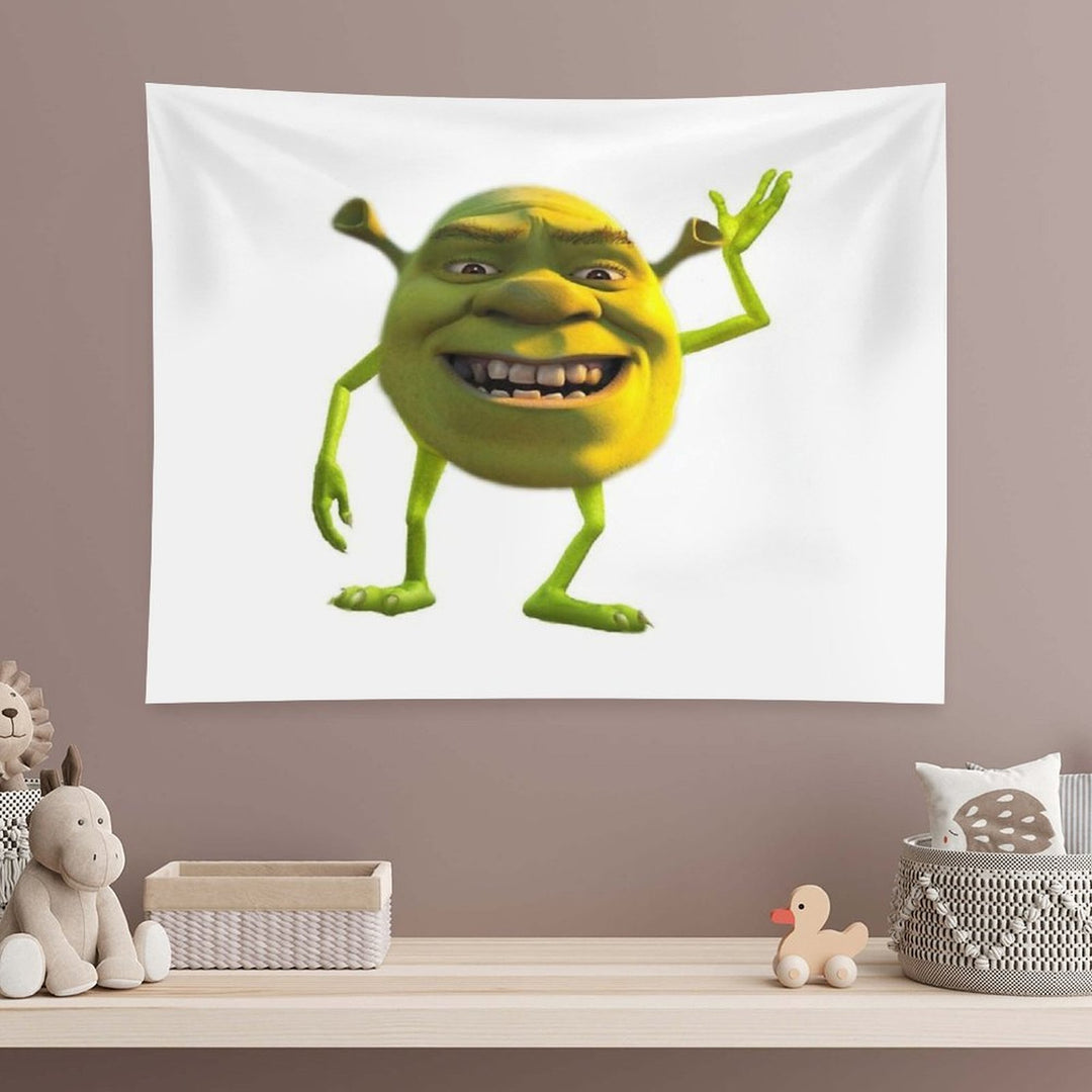 Shrek Wazowski Tapestry
