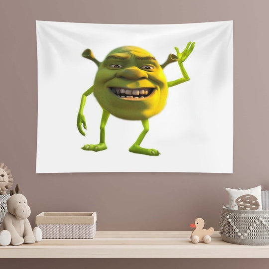 Shrek Wazowski Tapestry