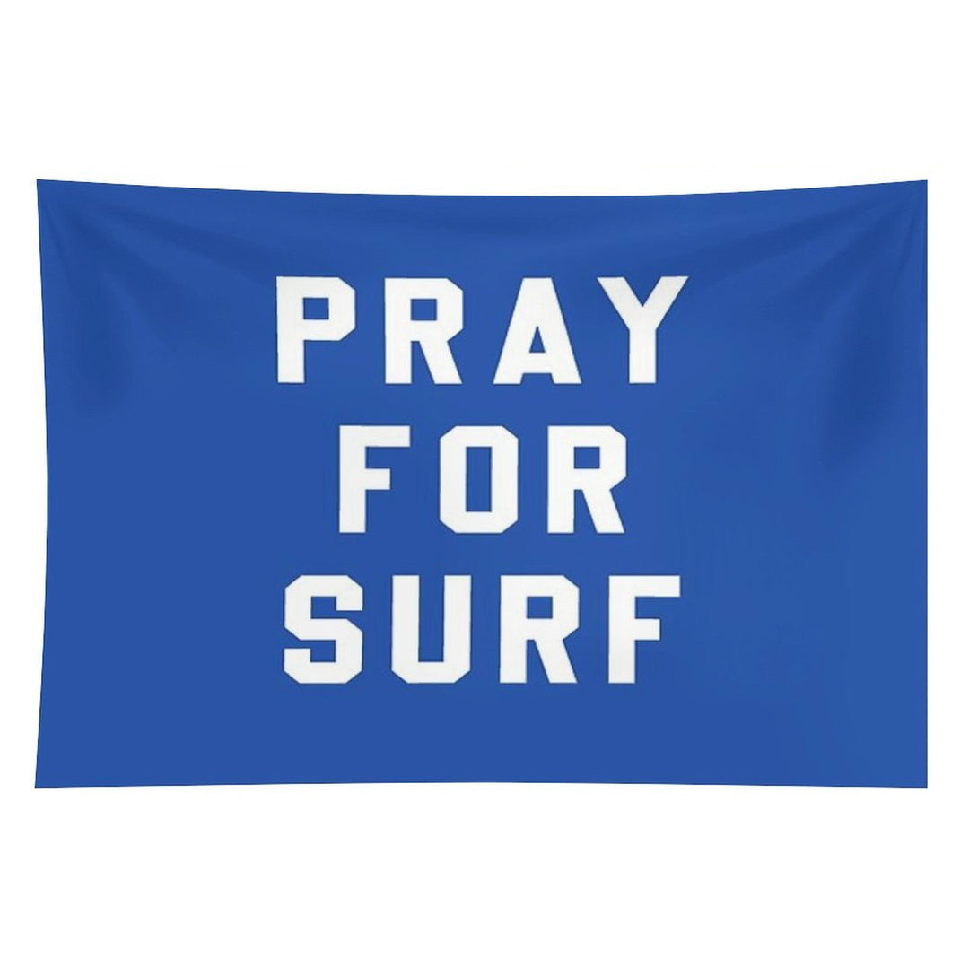 Pray for Surf - Blue Tapestry
